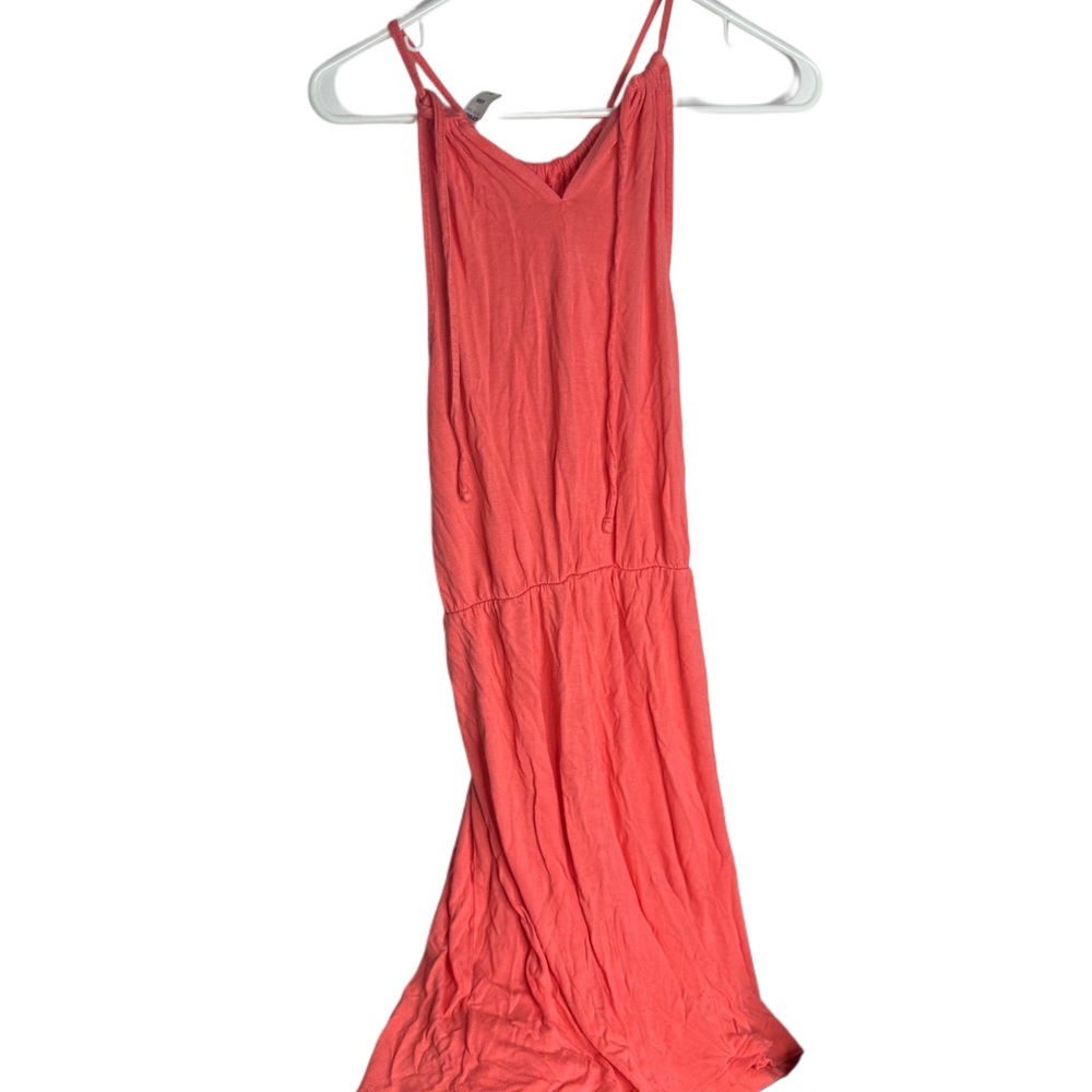 Old Navy Vibrant Coral Sleeveless Dress